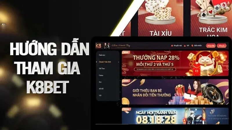 Giới thiệu về đăng nhập K8BET